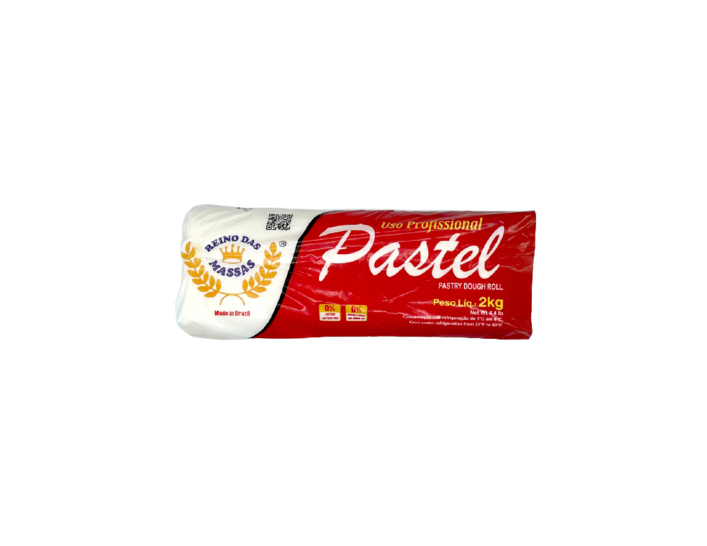 MASSA PASTEL ROLO REINO DAS MASSAS 2 KG (CX 6 PCT)